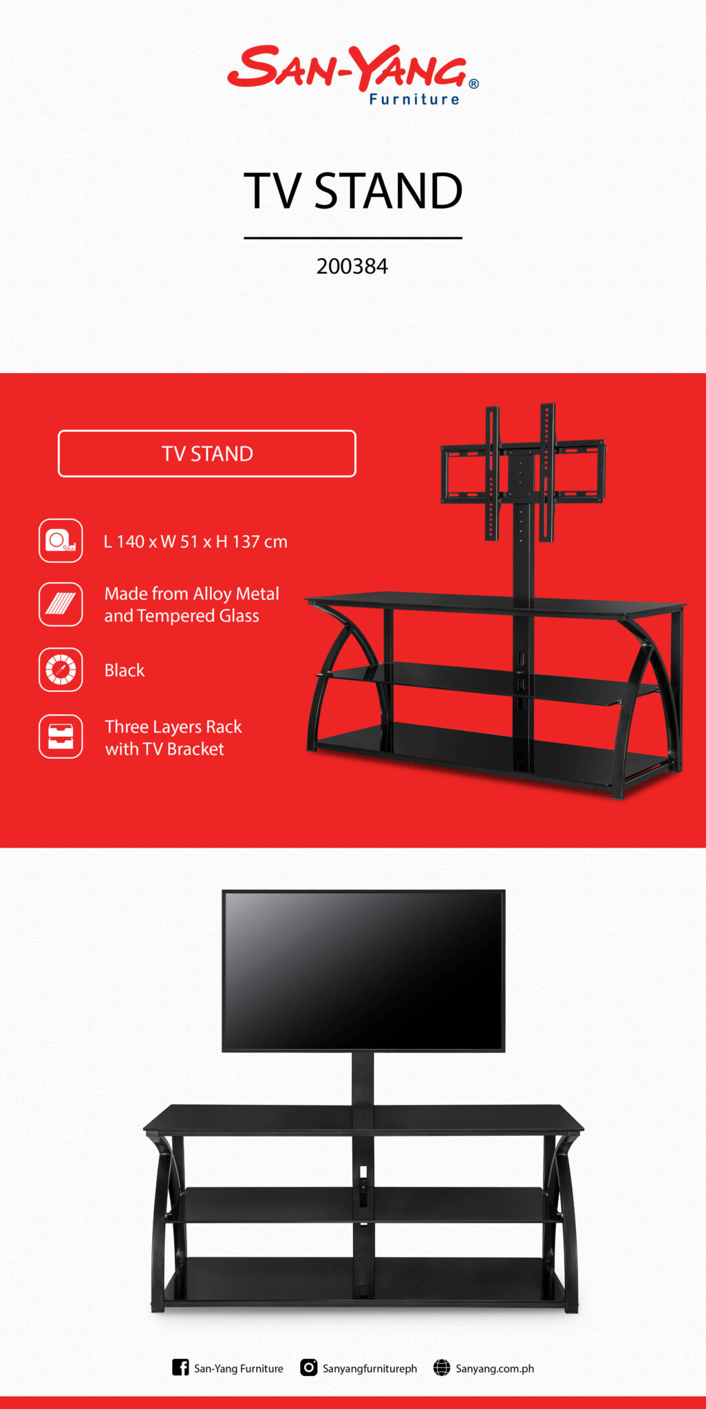 TV Stand 200384 Sanyang